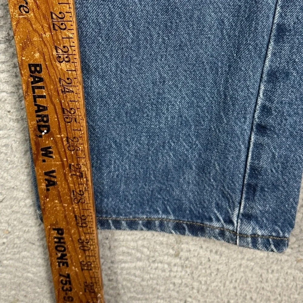 Vinatge Carhartt Jeans Mens 33X30 Relaxed Fit Denim Union Made In USA B146DST
